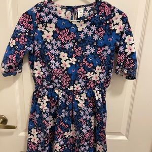 Carters Girl Floral Print Dress
